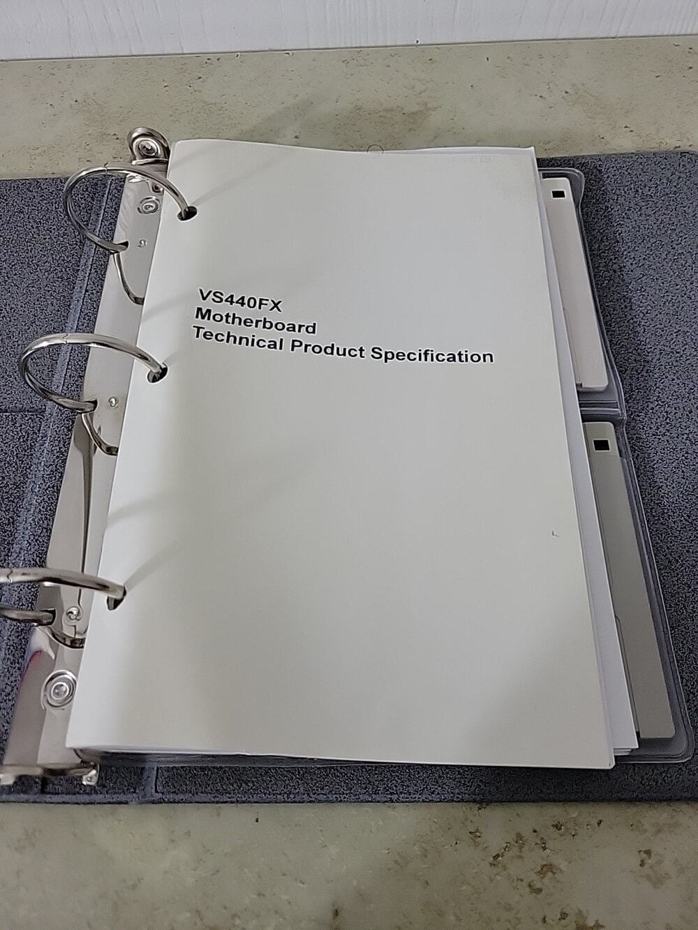 Manual Only VS440FX ATX MotherBoard Product Guide & Mitsumi Fx800 Series